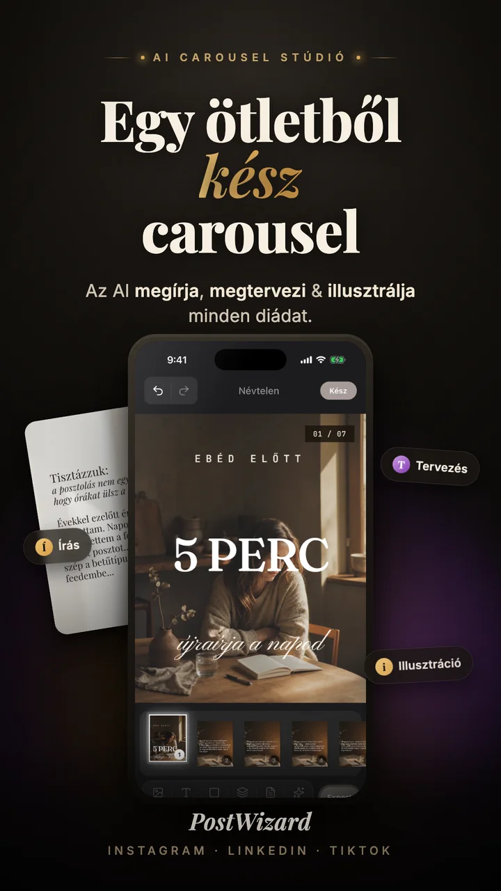 Egy ötletből kész carousel